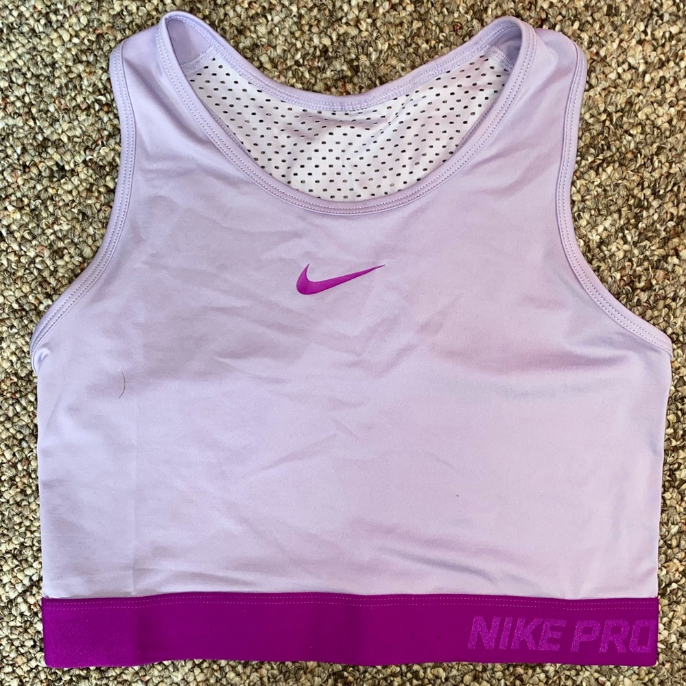 Nike workout crop top